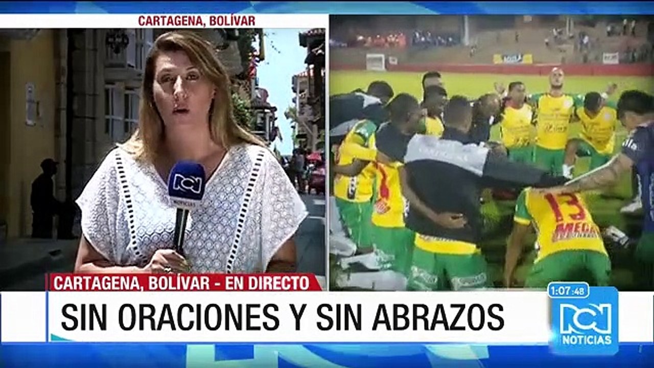 Sigue la polémica por prohibición de abrazos y oraciones en algunos lugares de Cartagena