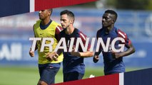 Replay : L'entraînement avant Paris Saint-Germain v Olympique de Marseille