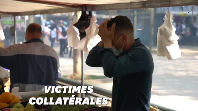 La manifestation des gilets jaunes perturbe un marché à Paris