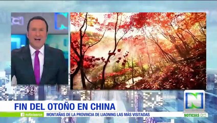 Impresionantes paisajes del final del otoño en China