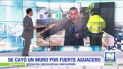 Muro de vivienda en Barranquilla colapsó por la fuerza de los arroyos