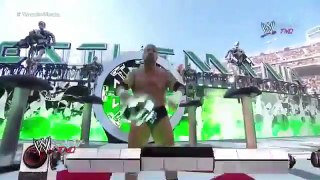 WWE Wrestlemania 31 Triple H vs Sting Debut No Disqualification Match ever face such  match