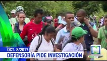 Defensoría pide explicación a la Fiscalía y a la Procuraduría por muerte de seis campesinos en Tumaco