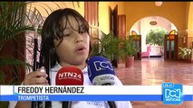 Niño trompetista cautiva a los asistentes al Cartagena Festival Internacional de Música