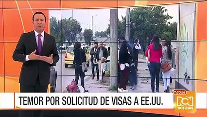 Colombianos esperan que condiciones para obtener visa no cambien con Trump
