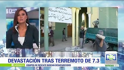 Devastación en Irán por terremoto de magnitud 7,3