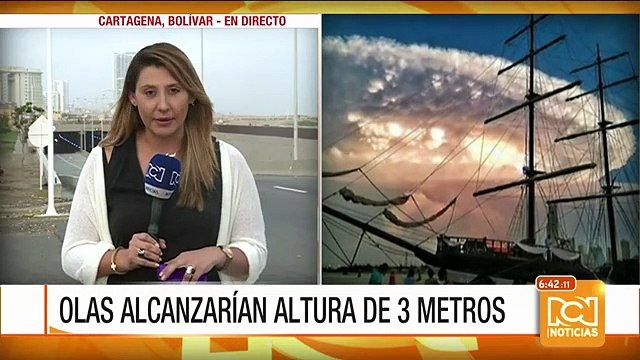 Bello fenómeno natural sorprendió a los habitantes de Cartagena