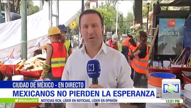 El drama de los damnificados del temblor de México acogidos en los albergues
