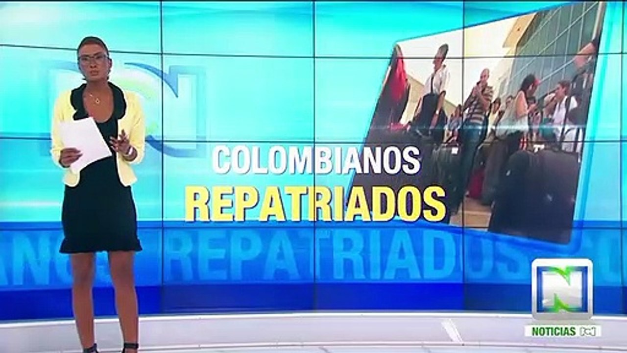 Grupo de colombianos en Puerto Rico regresó al país tras el paso del huracán María