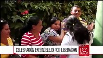 Familia de patrullero secuestrado celebró en Sincelejo su liberación a manos del ELN