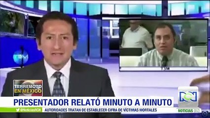Impresionantes videos de los medios mexicanos que registraron en vivo el temblor