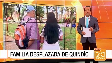 Familia del Quindío relata cómo ha sido su vida después del desplazamiento