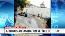 Arroyos causan graves emergencias en Barranquilla