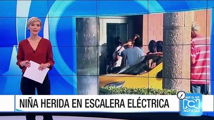Menor de 3 años sufrió graves heridas en escalera eléctrica