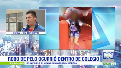 Estudiantes de un colegio en Bogotá denuncian que les robaron el pelo