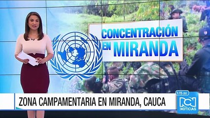 En zona rural de Miranda, Cauca, inició la concentración de guerrilleros de las Farc