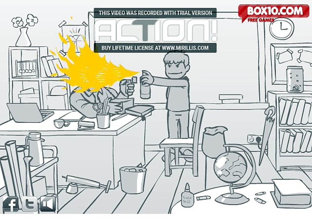 Whack Your Teacher gameplay