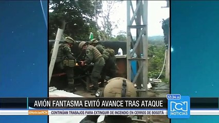 Video: así un avión de la Fuerza Aérea evitó el avance del ELN en Cauca