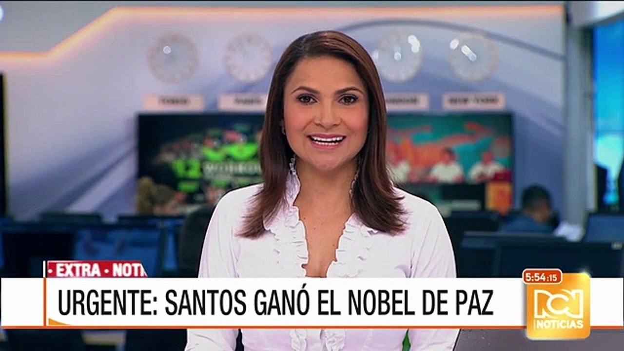 Nobel a Santos llenó de esperanza a jóvenes que acampan en la plaza de Bolívar por la paz