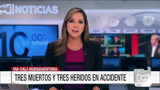 Tres muertos dejó accidente de tránsito en la vía Cali - Buenaventura