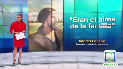 Así recuerdan sus familiares a los jóvenes que murieron en accidente en Bogotá