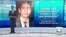 Primicia: Moreno dice que Bustos sabe para qué lo hicieron nombrar como jefe anticorrupción de la Fiscalía