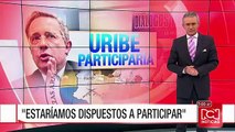 Bajo ciertos parámetros, Uribe estaría dispuesto a participar en diálogos de paz