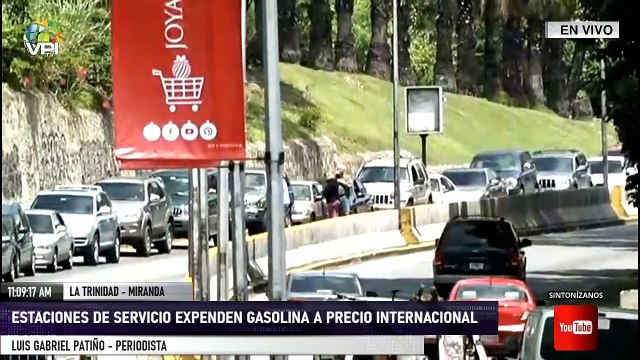 A precio Internacional - Vea cuales son las estaciones de gasolina en Caracas que abren hoy - VPItv