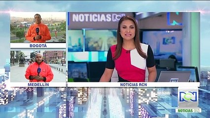 Accidente de taxis en el norte de Medellín