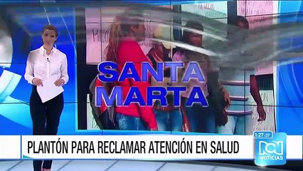 Protestas por falta de atención a pacientes con enfermedades huérfanas en Santa Marta