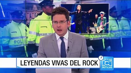 Gran dispositivo de seguridad para el concierto de The Rolling Stones