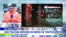 Dos policías heridos en medio de tiroteo en Cali