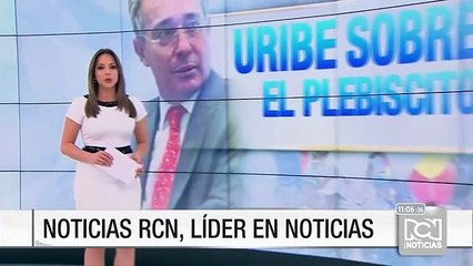 "Ojalá tenga que salir a decir que ese tal plebiscito no existió": Uribe