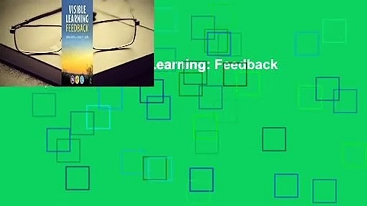 Full E-book  Visible Learning: Feedback Complete