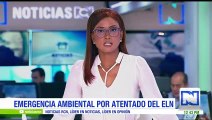 Emergencia ambiental en Norte de Santander tras ataque del ELN a oleoducto Caño Limón-Coveñas
