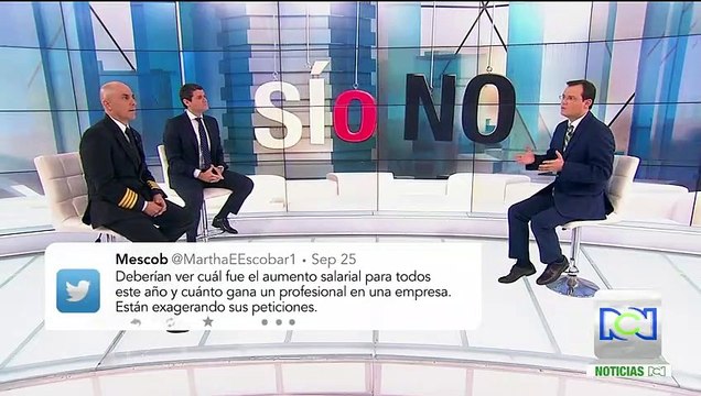 ¿Cree que las pretensiones de los pilotos de Avianca (ACDAC) que se encuentran en huelga son justas?