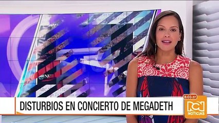 Disturbios ocasionan cancelación de concierto de Megadeth en Paraguay