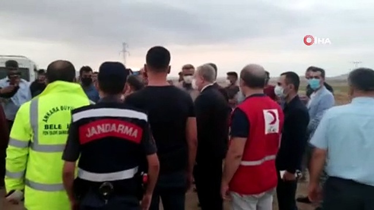 Polatlı’da kum fırtınası sonrası hasar ortaya çıktı