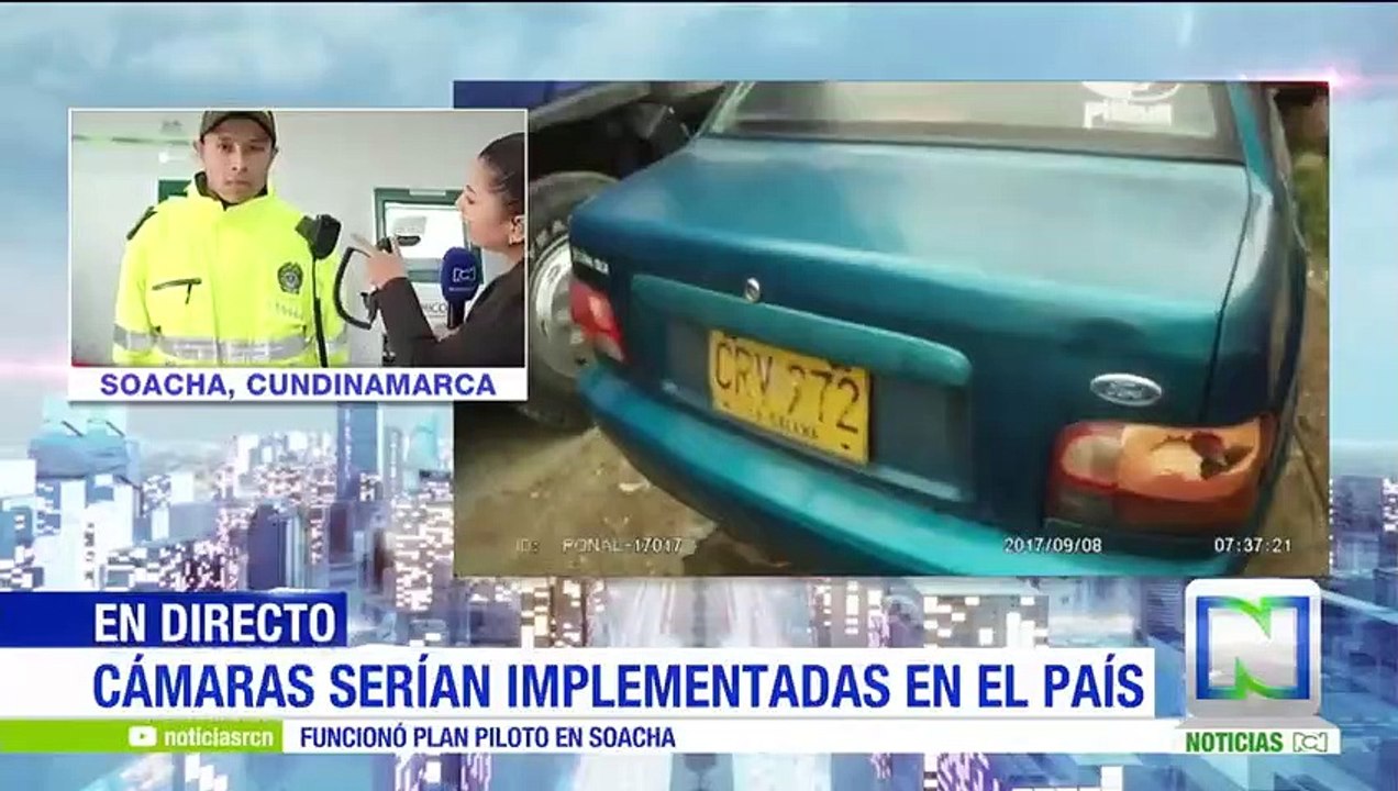 Patrulleros en Soacha documentan procedimientos que realizan con modernas cámaras corporales