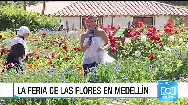 Las flores comestibles de la Feria de las Flores en Medellín