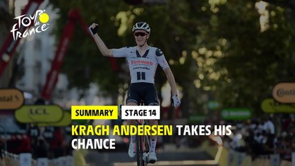 #TDF2020 - Stage 14 -Kragh Andersen takes his chance !