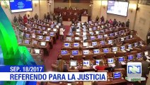 La CSJ llamó a versión libre a los congresistas Hernán Andrade, Álvaro Ashton y Luis Alfredo Ramos