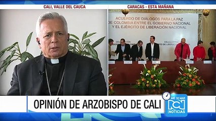 "Hay una percepción del momento histórico que está viviendo Colombia": Arzobispo de Cali