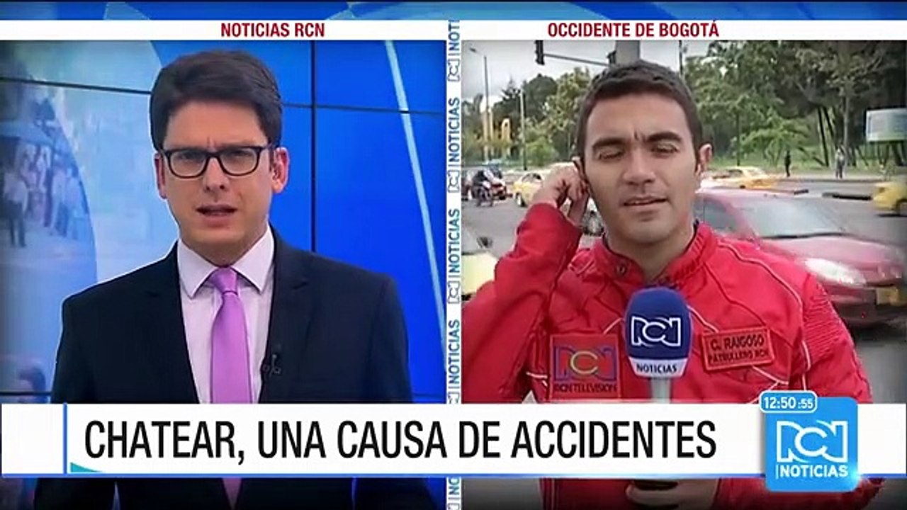 Aumentaron accidentes de tránsito por ir chateando o con audífonos