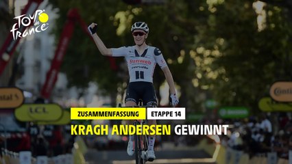 #TDF2020 - Etappe 14 - Kragh Andersen gewinnt