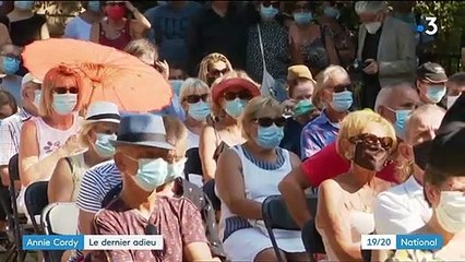 Obsèques d'Annie Cordy : des centaines de personnes réunies pour lui rendre hommage à Cannes