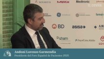 Intervención Andoni Lorenzo Garmendia, I Simposio Observatorio de la Sanidad