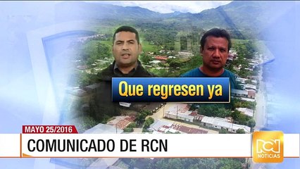 General Mejía: No hay claridad si están desaparecidos o si están secuestrados