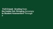 Full E-book  Grading from the Inside Out: Bringing Accuracy to Student Assessment Through a