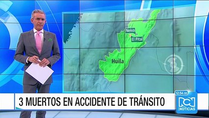 Tres muertos dejó un accidente de tránsito en el Huila